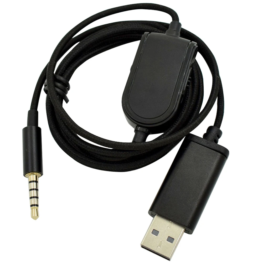 2 м 3 5 мм удлинитель аудио регулятор громкости Наушники USB кабель Электроника