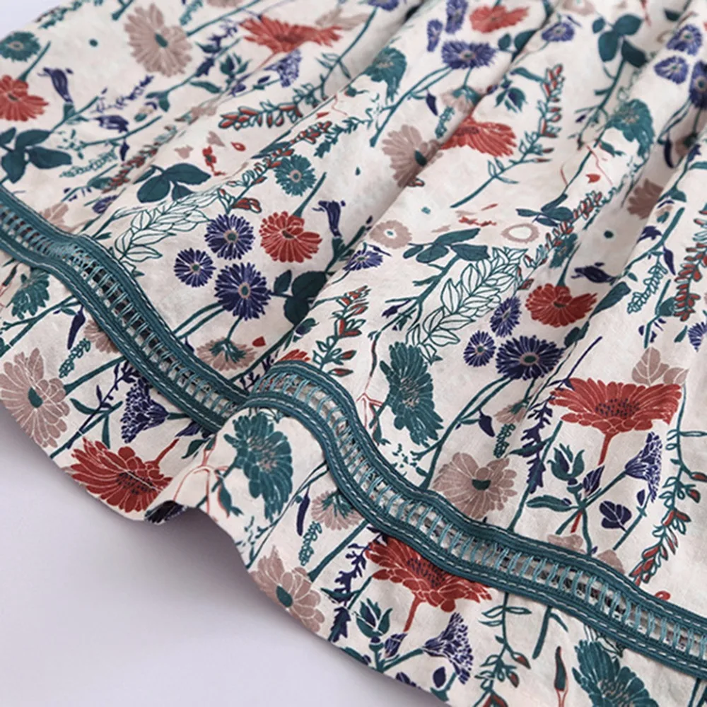 newest summer Dress Toddler Kids Baby Girls Clothes Lace Floral Printing Party Princess Dresses 0117