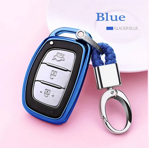 Мягкие ТПУ чехлы для автомобильных ключей чехол + Брелока Для Hyundai Hb20 Solaris i10 i20 i30