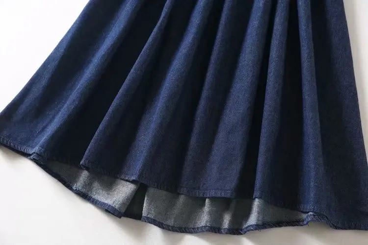 Женские джинсовые юбки большие качели летняя юбка с высокой талией новый стиль