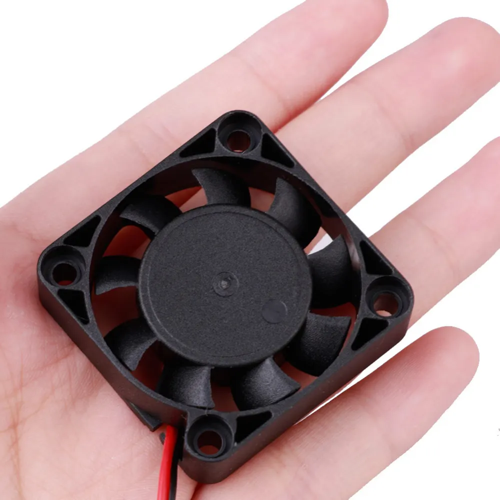 Вентилятор охлаждения 12V 24V 2 Pin с проводом Dupont бесщеточный 40*40*10 крутые
