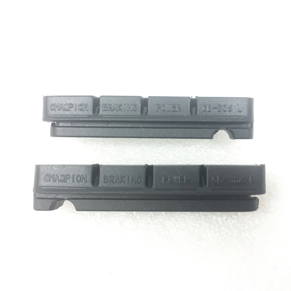 GIGAPOWER GB336-1XC standard all terrain ceramic fiber brake shoes 55mm carbon rims OR aluminium wheelset braking pads |