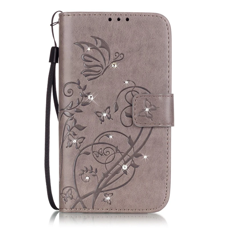Coque бизнес ретро искусственная кожа флип Стенд кошелек чехол для Samsung Galaxy J1 Ace J110 4.3