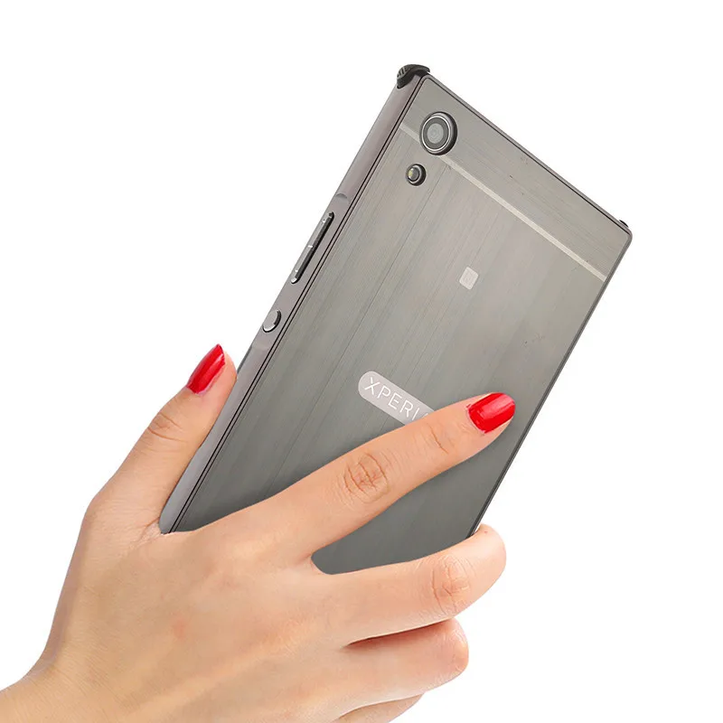 Чехол для sony XA1 Ultra G3221 G3223 с металлическим покрытием чехол матовой задней крышкой