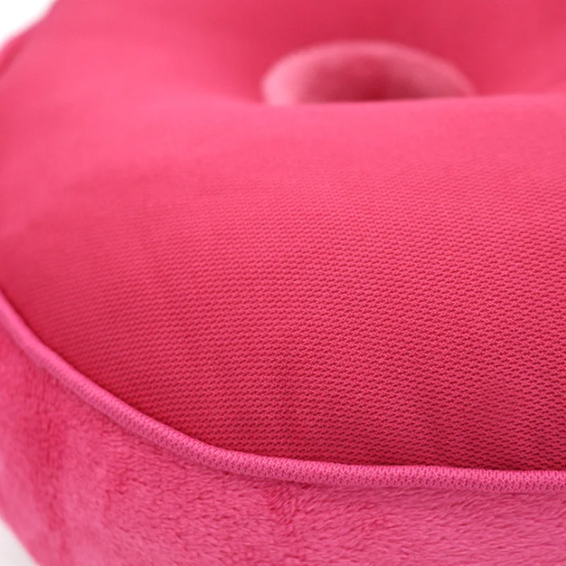 UFRIDAY 3D многофункциональная подушка для сидения с эффектом памяти Coussin Подушка плюшевая подушка для бедер два лепестка двойное отверстие подушки для сидения Cojine