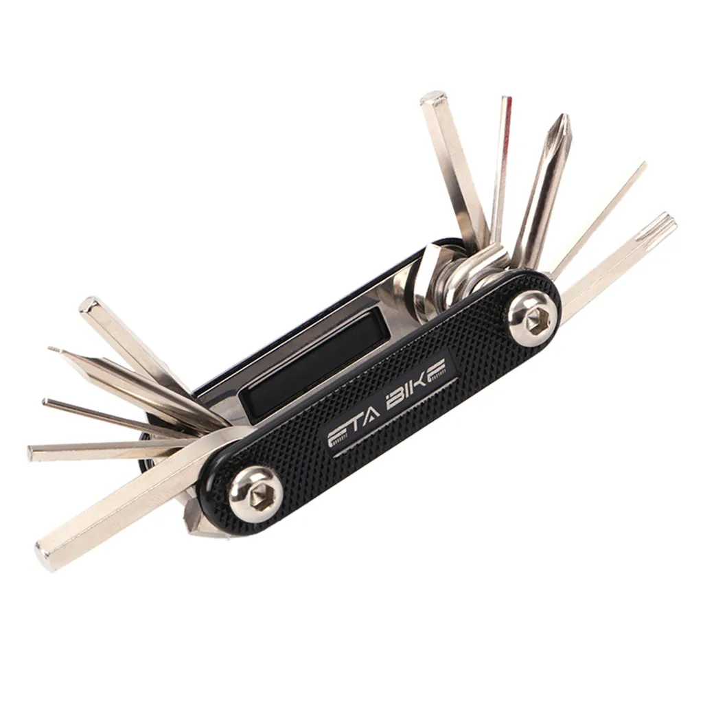 Bike Multi Tool Bicycle Repair Tools Hex Spoke Wrench Screwdriver 11 In 1 Kit Set Road MTB Cycling Tools Bike accessories A30710
