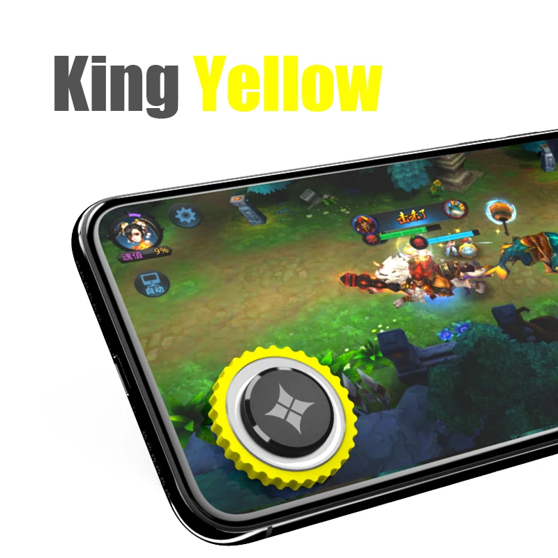Winex круглый игровой джойстик мобильный телефон геймпад рокер для Iphone Android планшет металлическая кнопка игровой контроллер для PUBG Fortnite