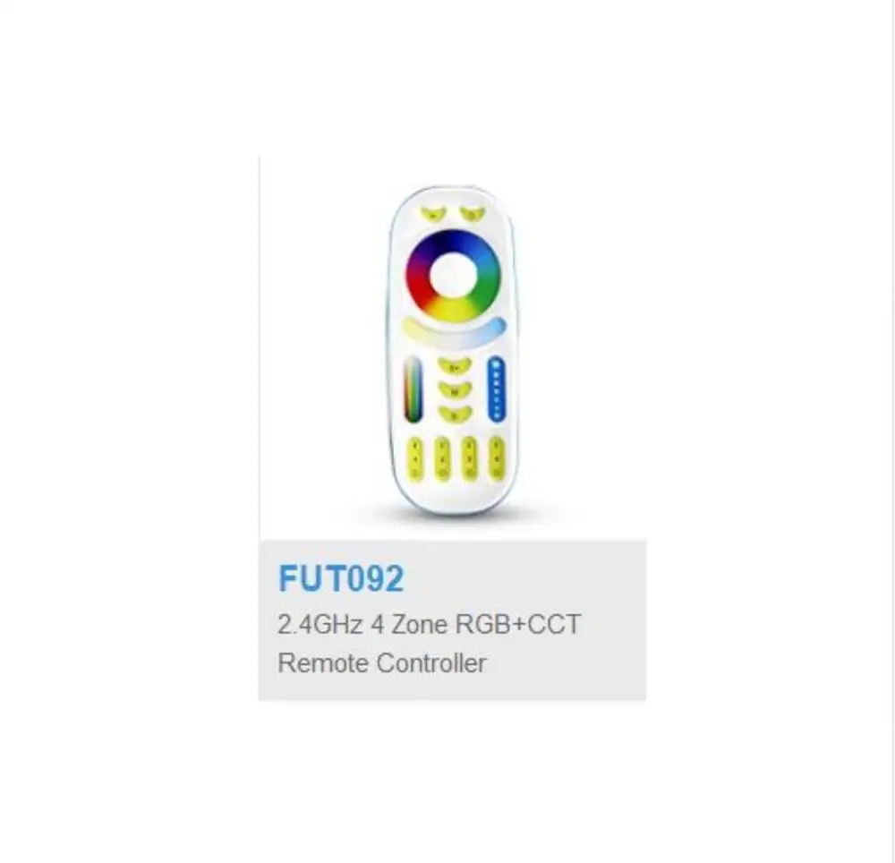 Milight 2.4GHZ 4 zone RF RGB+CCT CCT RGBW LED Remote controller use with Mi Light series led lamp bulb | Лампы и освещение