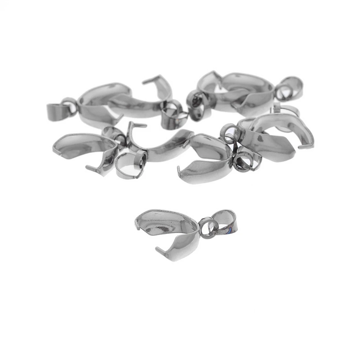 Зажим для шариков 4 шт. зажим из нержавеющей стали 2 вида | Украшения и аксессуары