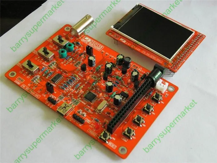 Цифровой осциллограф DSO138 2 4 дюйма с щупом STM32 F103C8|arm cortex-m3|oscilloscope digitaloscilloscope diy |