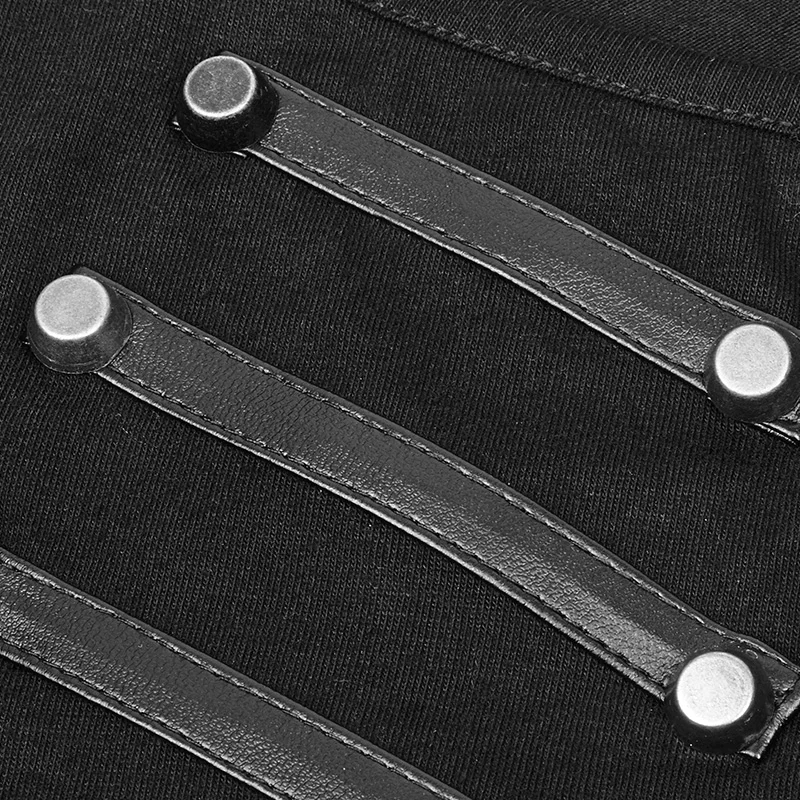 Женская хлопковая рубашка в стиле Панк Rave повседневная Готическая стимпанк