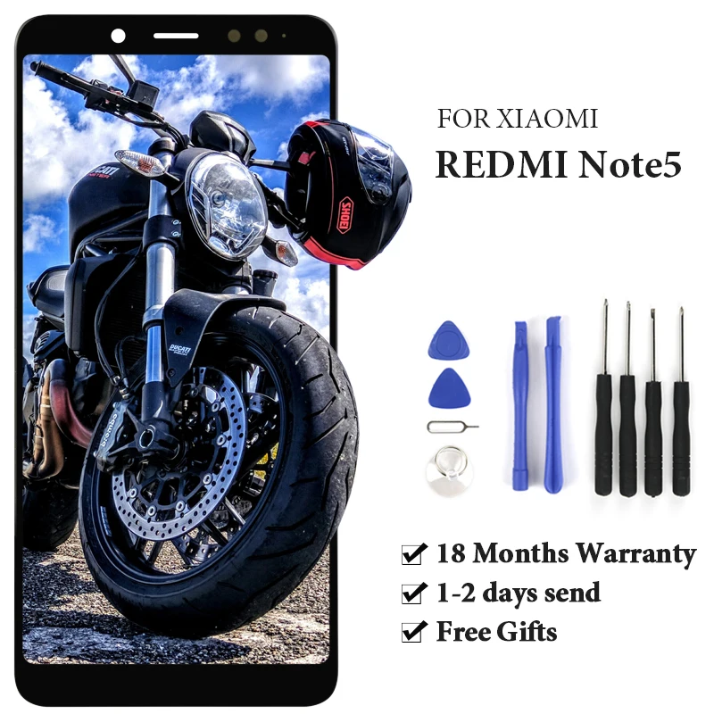 Для Xiaomi Redmi Note 5 Pro глобальная версия китайский сенсорный ЖК экран 99 ''OEM