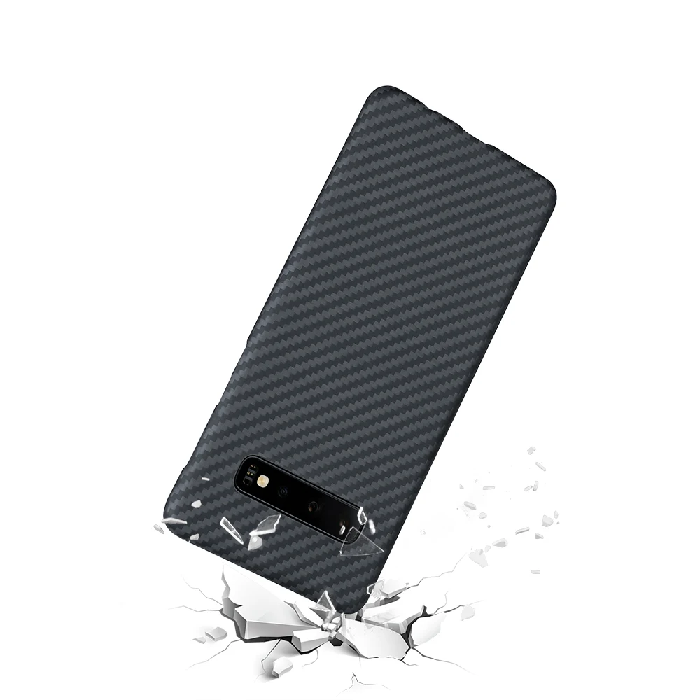 Защитный чехол для Samsung S10 + Plus S10e минималистичный Тонкий из углеродного