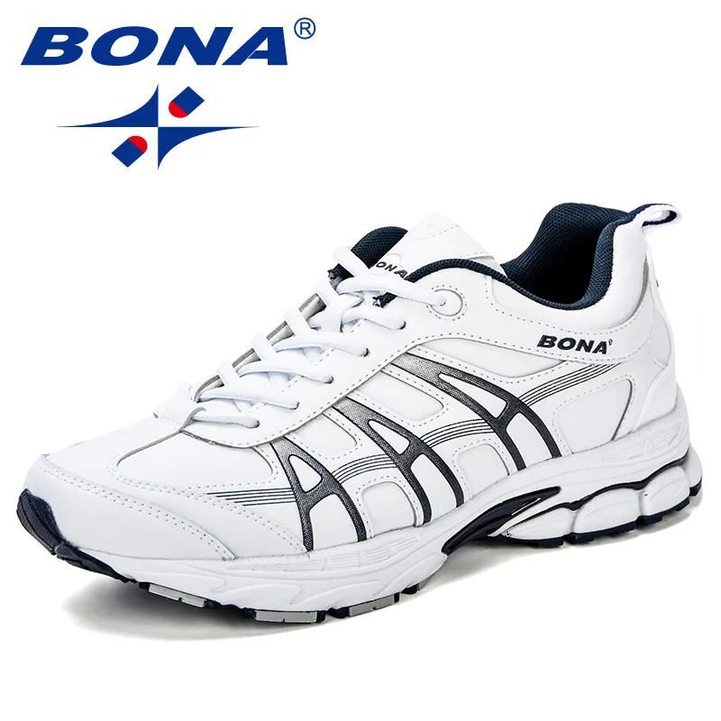 

BONA New Classics Style Men Running Shoes Microfiber Men Athletic Shoes Outdoor Jogging Shoes Durable Outsole Light Sneakers