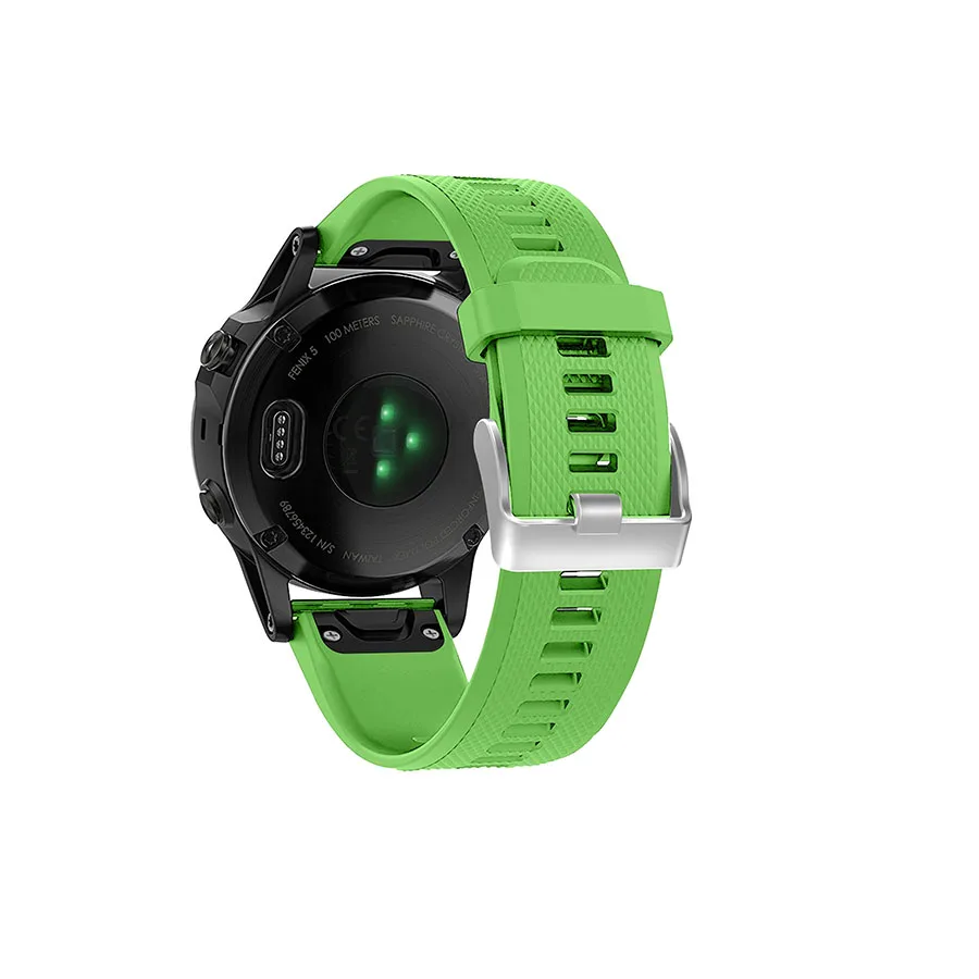 Grass green Силиконовый спортивный ремешок для Garmin Forerunner 945 935 смарт-ремешок для часов Quick Release Easyfit сменный ремешок на запястье ремень - Цвет ремешка: Grass green