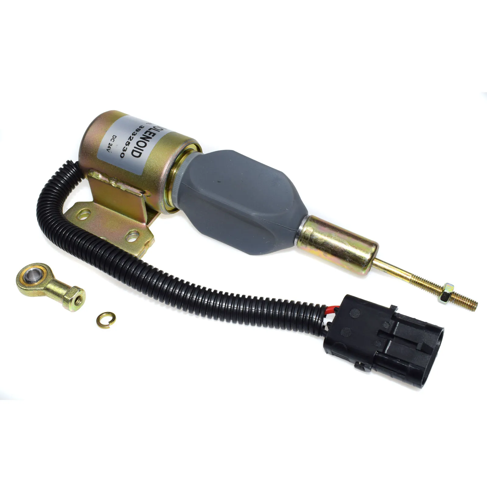 WOLFIGO соленоидный двигатель для Камминс 4BT 6BT 5.9L 24V экскаватор 3932530 3939701 3932320 |Клапаны