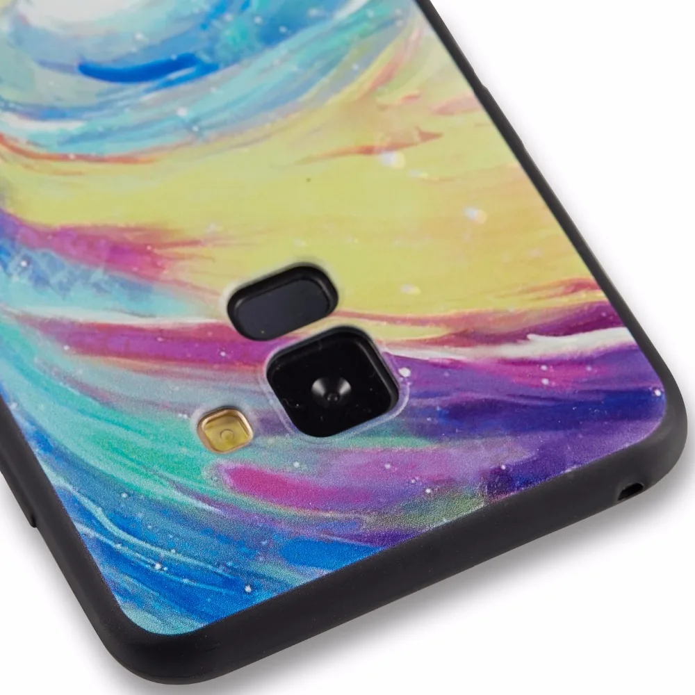 Задняя крышка для samsung J6 2018 J4 чехол 3D защитный кожух телефона мягкий силиконовый