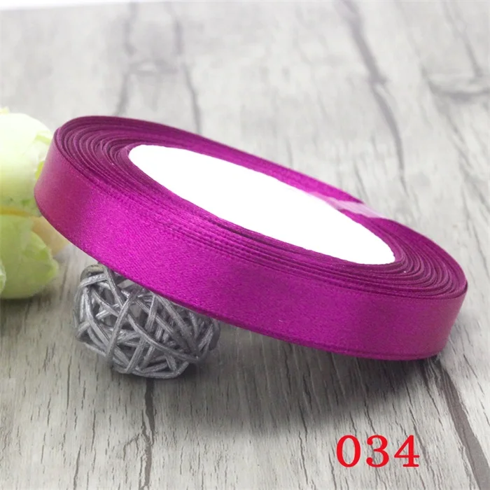 C22 Purple Red 1 кг/лот(25 ярдов) 10/12/15/20/25/40 мм сплошной Цвет Рождество атласные ленты для упаковки одежды смычка DIY кружевной отделкой аксессуары U0303 - Цвет: C22 Purple Red