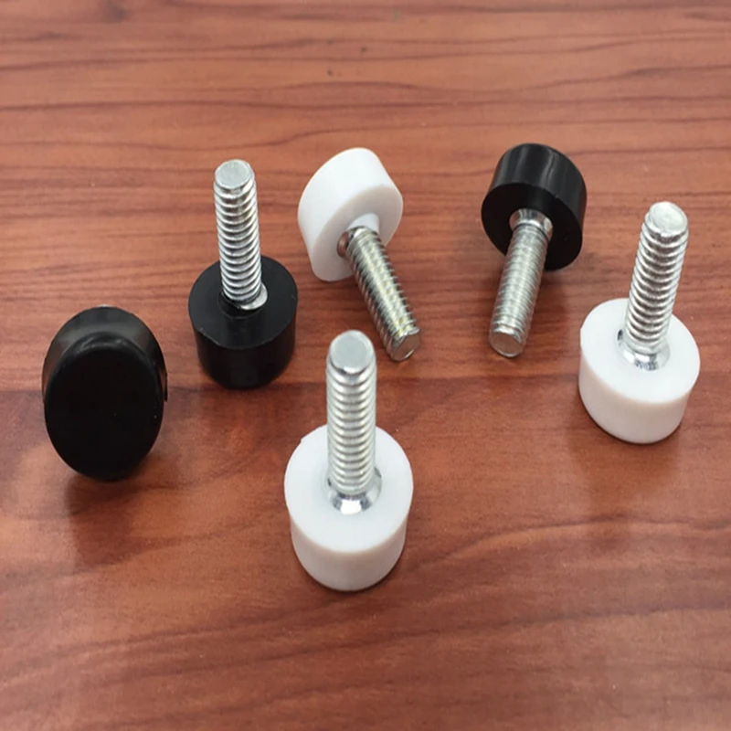 Foot Adjust Foot Screw Pad Foot Nail White Black Furniture