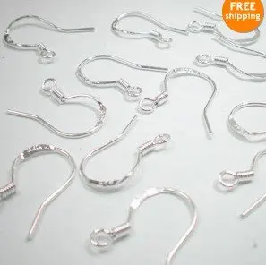 Оптовая продажа серебряные серьги высокого качества 10 пар сережек из серебра 925