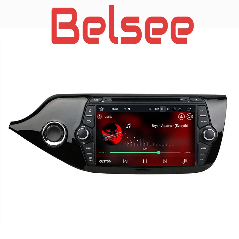 DVD плеер Belsee Android 8 0 для Kia Ceed автомобильное радио головное устройство IPS сенсорный