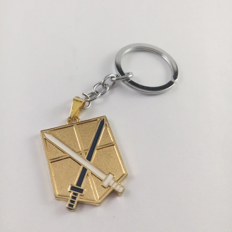 13 видов стилей игра Мода брелок Япония Аниме атака на Титанов ключи кино Сувенир