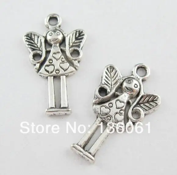 Винтажный серебряный крест череп костыль Слон Сова Снежинка Ангел Корона