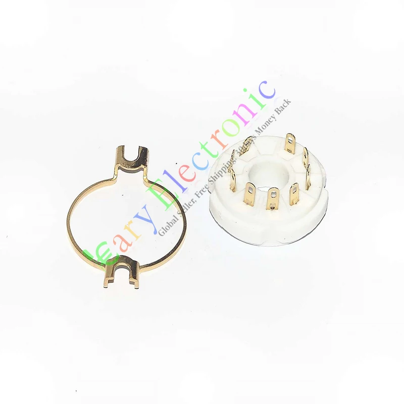 Оптовая и розничная продажа 8 шт. Золотая 9pin Керамическая вакуумная трубка