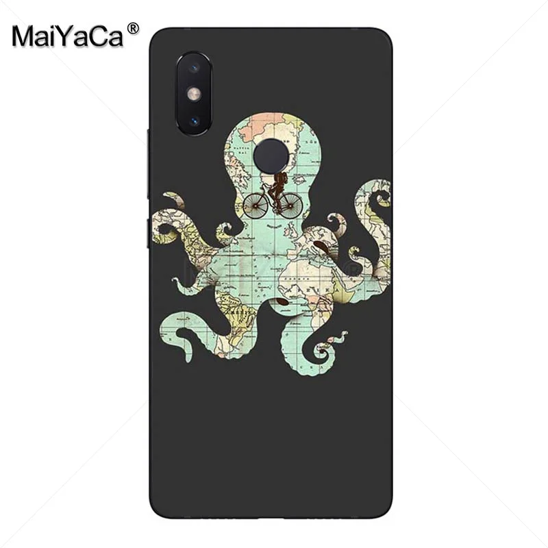 Специальное предложение роскошный Вертикальный чехол для телефона MaiYaCa octopus sea