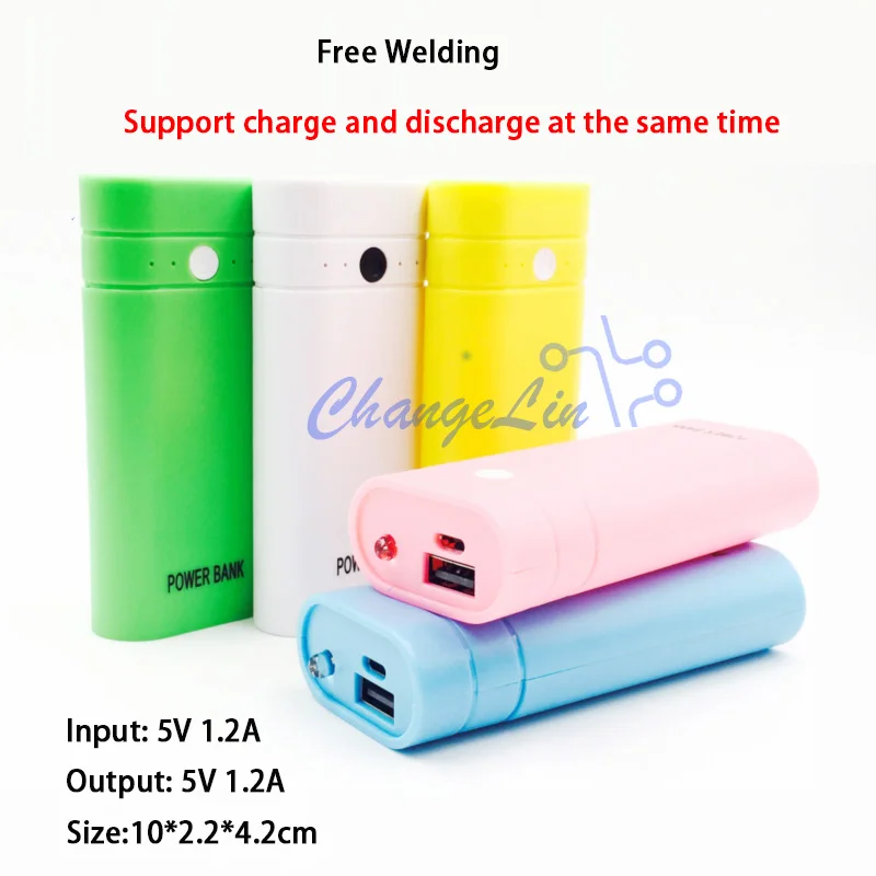 2S Мобильный Внешний аккумулятор модуль зарядное устройство чехол печатная плата