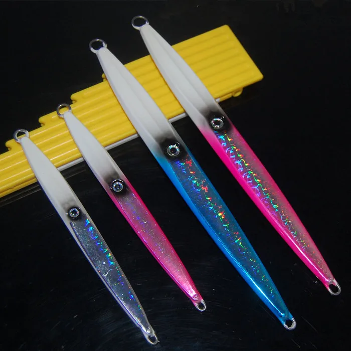 1 шт./лот приманки для морской рыбалки с высоким рисунком 60 г светящиеся