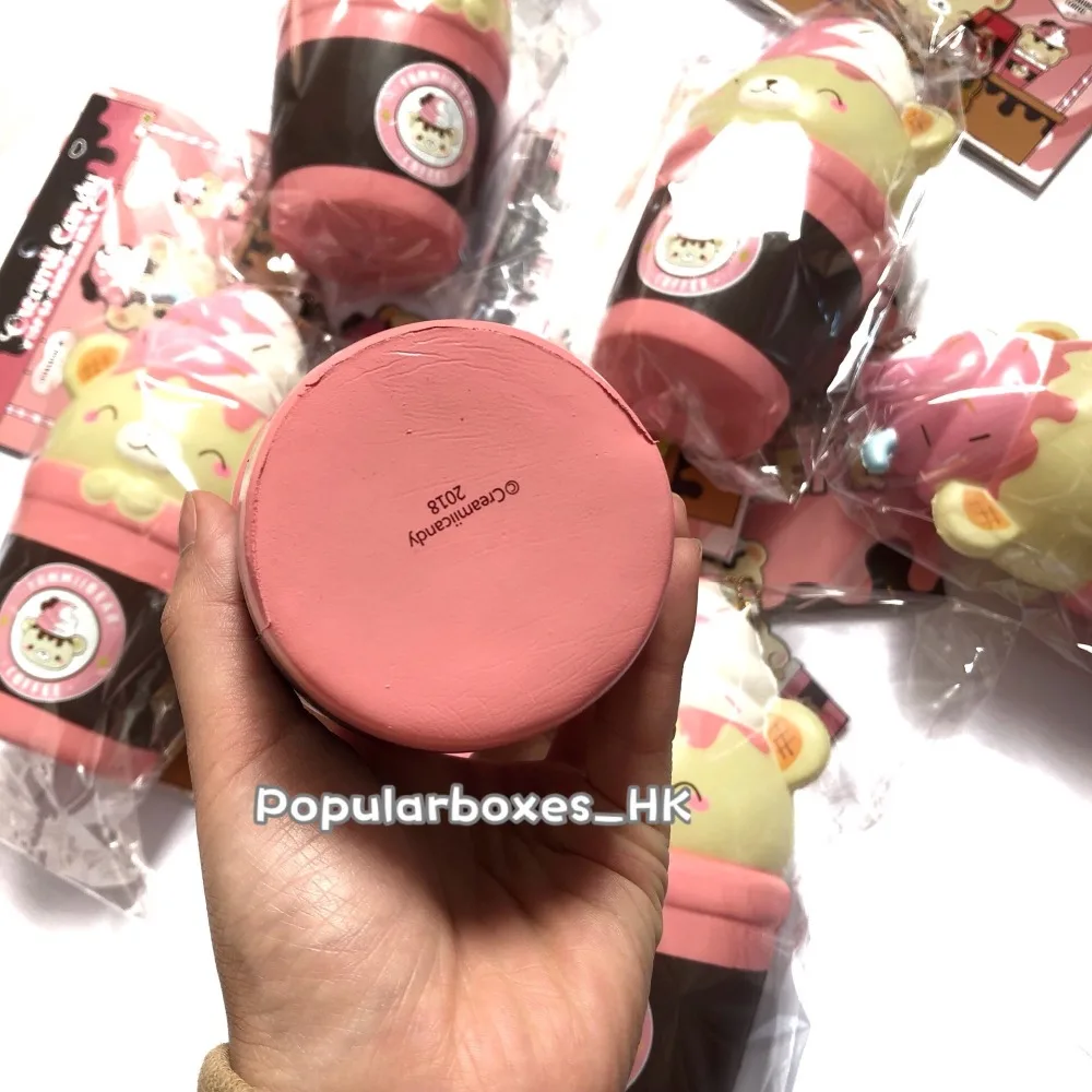 Медленно восстанавливающая форму игрушка Creamiicandy yummiibear кофе | Игрушки и хобби