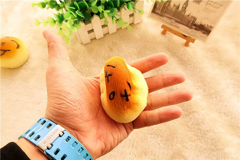 Decocase 1 шт. Kawaii японское аниме мягкий медленно поднимающийся брелок еда пекарня хлеб булочка тост медведь овца Шиба собака Телефон ремешок с подвеской