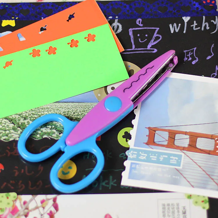 Ножницы для детских фотографий 6 пар реквизит в альбоме фотоальбом | Дом и сад