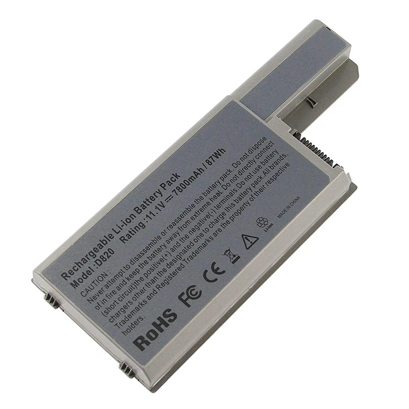 7XINbox 9ell 7800mAh 11 1 V Аккумулятор для ноутбука Dell Latitude D820 D830 D531 D531N Precision M65 M4300 XD735 YD624 DF192