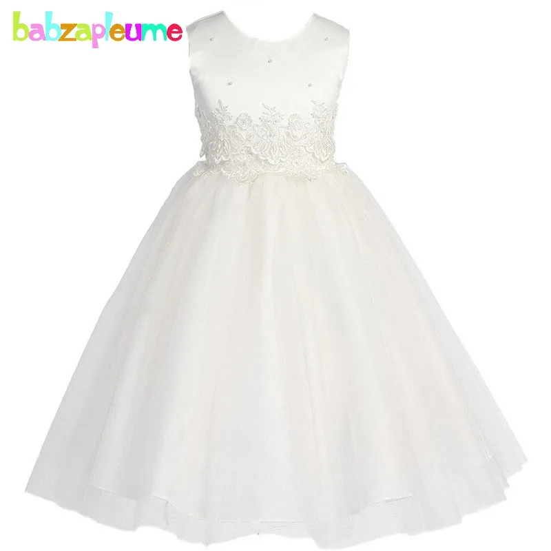 

2-12Years/2016 Summer Baby Girls Clothes Infant Wedding Dresses Kids Lace Tutu Dress Princess Costume Children Clothing BC1327