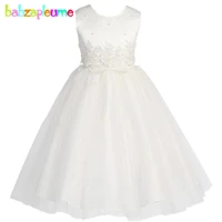 2 12years2016 summer baby girls clothes infant wedding dresses kids lace tutu dress princess costume children clothing bc1327