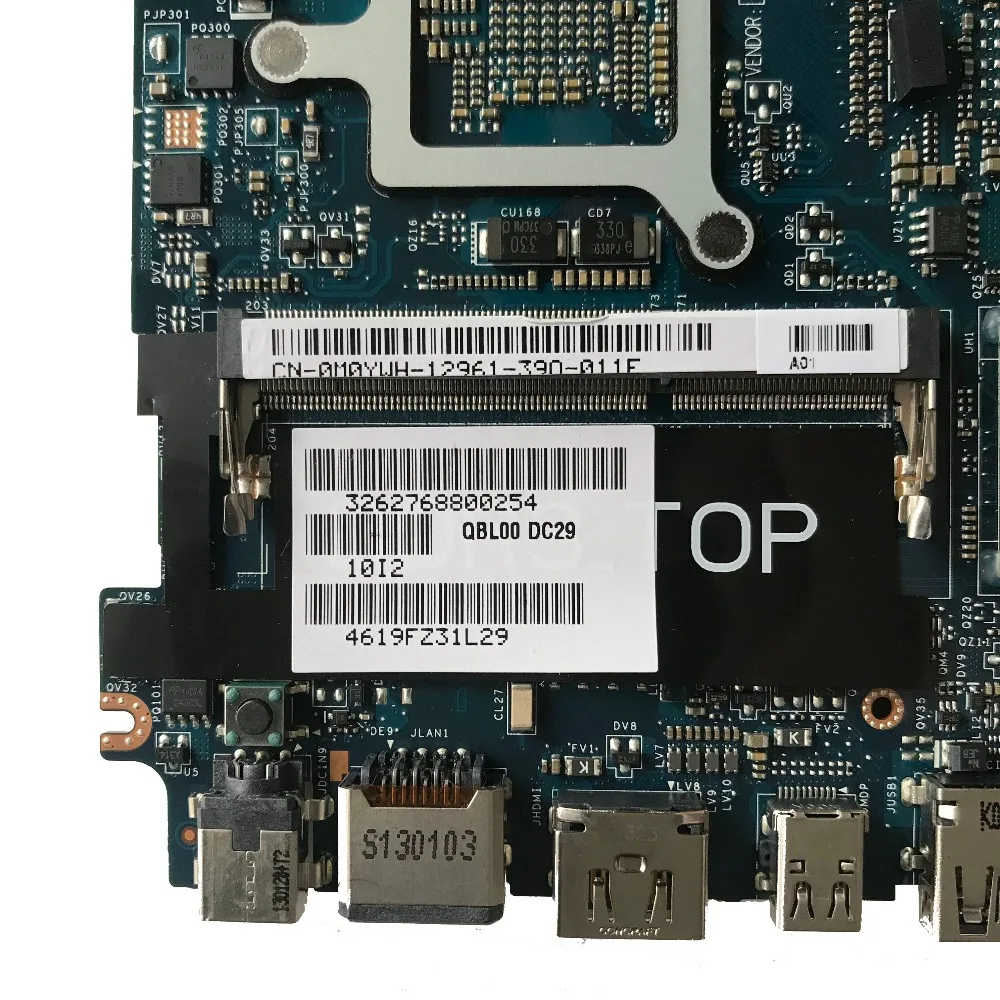 KEFU QBL00 LA-7851P материнская плата для Dell XPS 15 L521X ноутбука I5-3230M DDR3L GT640M 2 ГБ полностью