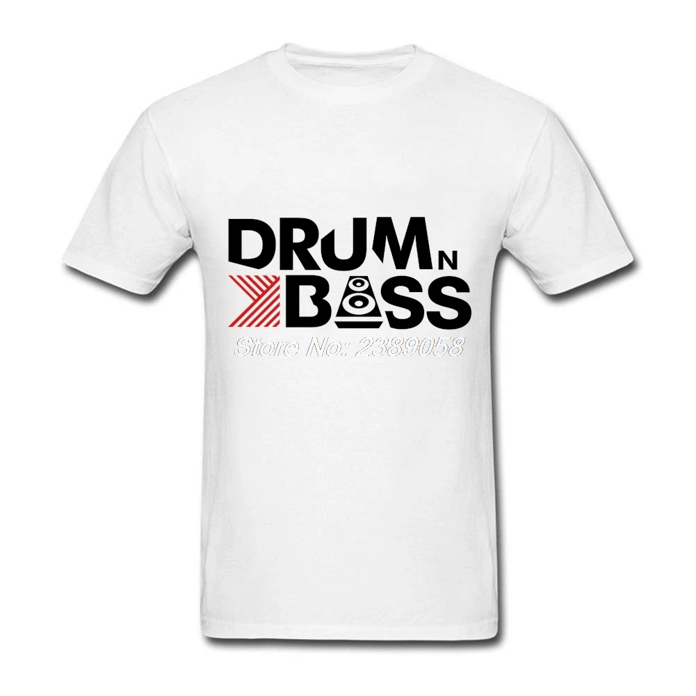 Drum N Bass оптовая цена новая брендовая мужская футболка удобные футболки с круглым