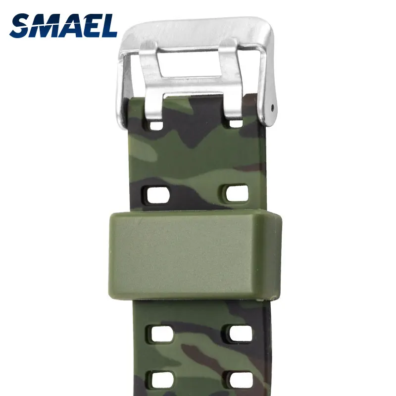 SMAEL военные цифровые часы 8013 Новые Bluetooth светодиодные мужские 50 м