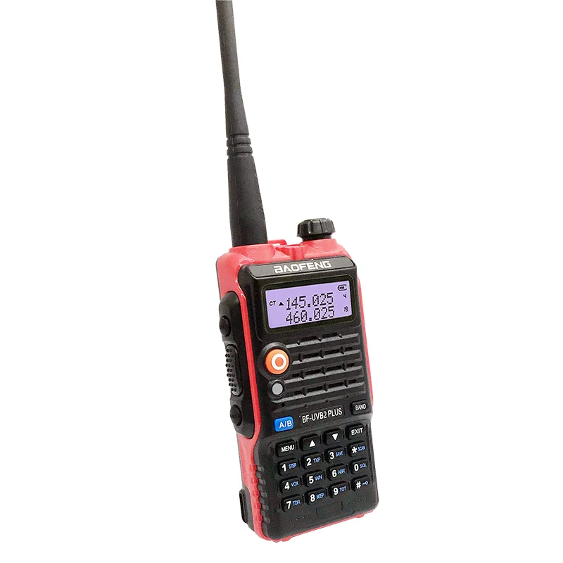 Красная рация BAOFENG 8 Вт 4800 мАч два диапазона УКВ УВЧ Любительский tranceicver Ham CB