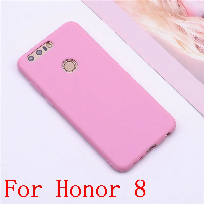 Для Huawei Honor 8 Lite, мягкий чехол из ТПУ для Honor 8, силиконовый чехол для задней панели телефона, чехлы для защиты Huawei Honor 8 Lite, чехол-бампер