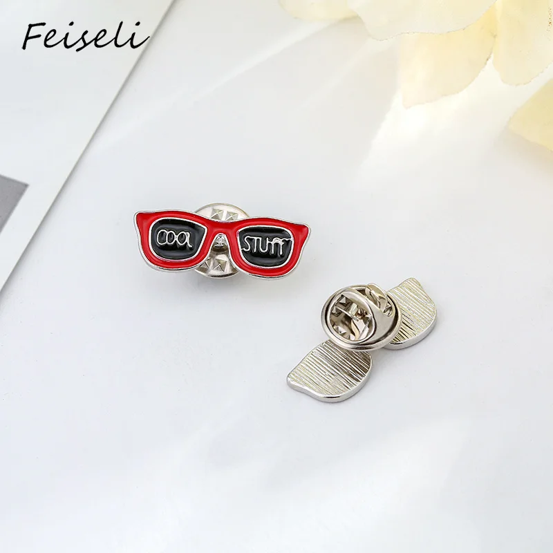 Солнцезащитные очки Feiseli винтажная форма очков в форме сердца эмалированная 3D