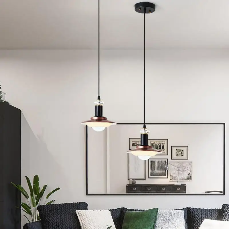 Modern Milan style Dining room pendant lamp Bar hanging led light bedroom Kitchen Lighting fixture 220V |