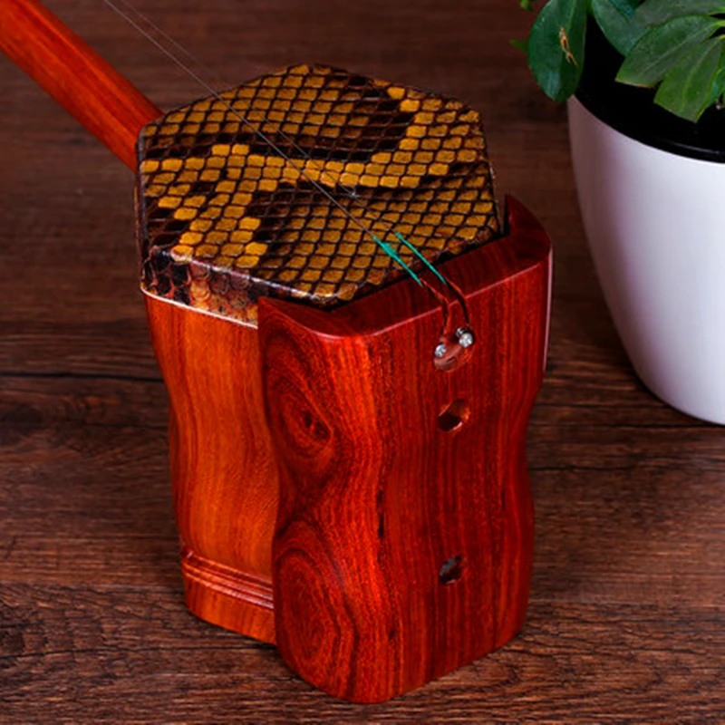 Китайский Erhu народный струнный инструмент Huqin Strik Muziek красный сандаловый деревянный музыкальный инструмент профессиональные музыкальные аксессуары для эрху