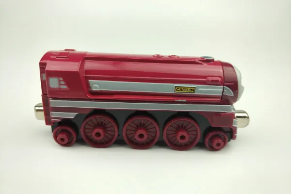 Caitline 1: 64 Diecast Vihcle Railway Trian Toy Set модель совместима с tomass Brio Kids Toys для детей. |