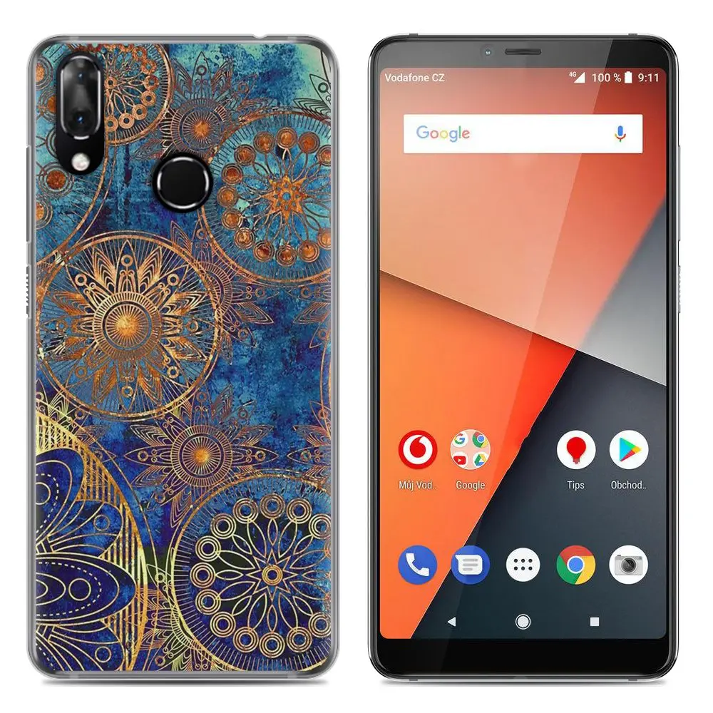 2 Цветной узор мягкий чехол для телефона VODAFONE SMART X9 5,7-дюймовый высококачественный милый дизайн окрашенный ТПУ силиконовый чехол - Цвет: 2