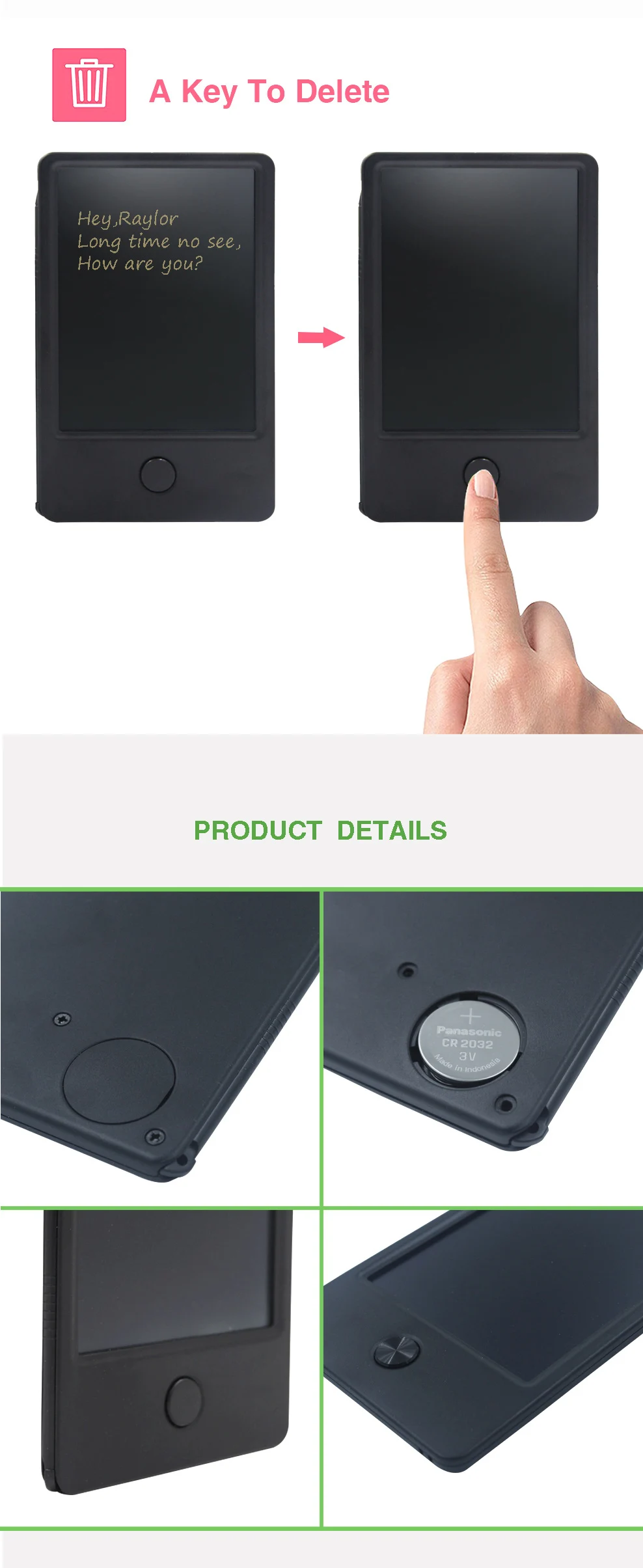 NEWYES портативный 4,5 дюймовый ЖК-планшет для записи pocketbook eWriter цифровой чертежный письмо от руки электронный графический планшет