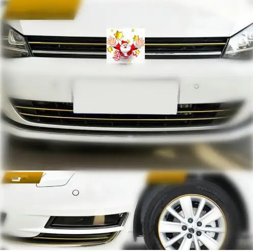 Автомобильный Стайлинг, хромированное украшение для Volkswagen VW Scirocco 3rd Touran 1 2 Up! Аксессуары для Polo 5 6, Arteon Eos T-Roc Tiguan