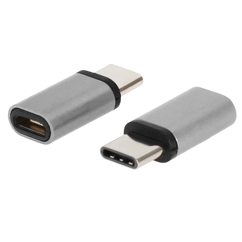 Металлический Micro USB для type-C адаптер конвертер «Мама-папа» Micro-USB разъем USB-C для Xiaomi HuaWei Nexus 5X6 P мобильный телефон